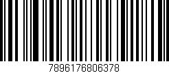Código de barras (EAN, GTIN, SKU, ISBN): '7896176806378'