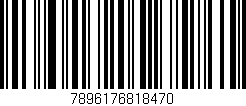 Código de barras (EAN, GTIN, SKU, ISBN): '7896176818470'