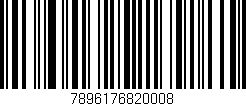 Código de barras (EAN, GTIN, SKU, ISBN): '7896176820008'