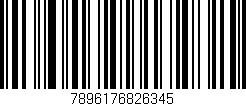 Código de barras (EAN, GTIN, SKU, ISBN): '7896176826345'
