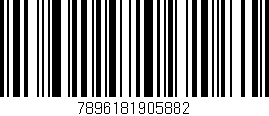 Código de barras (EAN, GTIN, SKU, ISBN): '7896181905882'