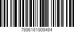 Código de barras (EAN, GTIN, SKU, ISBN): '7896181909484'