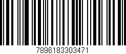 Código de barras (EAN, GTIN, SKU, ISBN): '7896183303471'