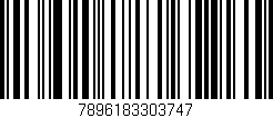 Código de barras (EAN, GTIN, SKU, ISBN): '7896183303747'