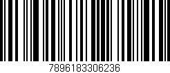 Código de barras (EAN, GTIN, SKU, ISBN): '7896183306236'