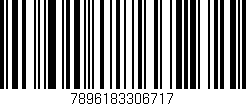 Código de barras (EAN, GTIN, SKU, ISBN): '7896183306717'