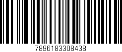 Código de barras (EAN, GTIN, SKU, ISBN): '7896183308438'