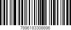 Código de barras (EAN, GTIN, SKU, ISBN): '7896183308896'