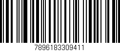 Código de barras (EAN, GTIN, SKU, ISBN): '7896183309411'