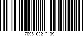 Código de barras (EAN, GTIN, SKU, ISBN): '7896189217109-1'