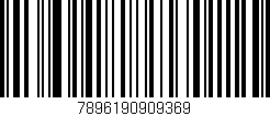 Código de barras (EAN, GTIN, SKU, ISBN): '7896190909369'