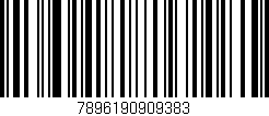 Código de barras (EAN, GTIN, SKU, ISBN): '7896190909383'