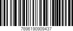 Código de barras (EAN, GTIN, SKU, ISBN): '7896190909437'