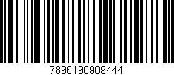 Código de barras (EAN, GTIN, SKU, ISBN): '7896190909444'