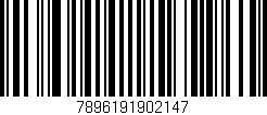 Código de barras (EAN, GTIN, SKU, ISBN): '7896191902147'