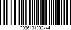 Código de barras (EAN, GTIN, SKU, ISBN): '7896191902444'