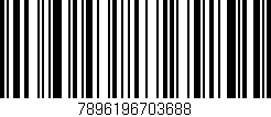 Código de barras (EAN, GTIN, SKU, ISBN): '7896196703688'