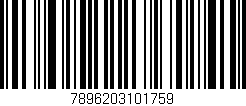 Código de barras (EAN, GTIN, SKU, ISBN): '7896203101759'