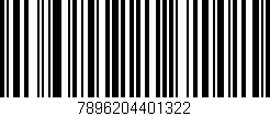 Código de barras (EAN, GTIN, SKU, ISBN): '7896204401322'