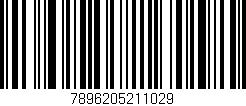 Código de barras (EAN, GTIN, SKU, ISBN): '7896205211029'
