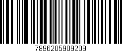 Código de barras (EAN, GTIN, SKU, ISBN): '7896205909209'