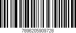 Código de barras (EAN, GTIN, SKU, ISBN): '7896205909728'