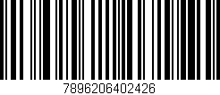 Código de barras (EAN, GTIN, SKU, ISBN): '7896206402426'