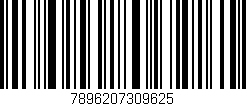 Código de barras (EAN, GTIN, SKU, ISBN): '7896207309625'