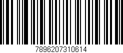 Código de barras (EAN, GTIN, SKU, ISBN): '7896207310614'