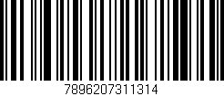 Código de barras (EAN, GTIN, SKU, ISBN): '7896207311314'