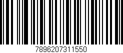 Código de barras (EAN, GTIN, SKU, ISBN): '7896207311550'