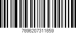 Código de barras (EAN, GTIN, SKU, ISBN): '7896207311659'