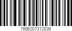 Código de barras (EAN, GTIN, SKU, ISBN): '7896207312038'