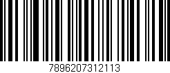 Código de barras (EAN, GTIN, SKU, ISBN): '7896207312113'