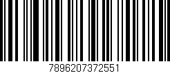 Código de barras (EAN, GTIN, SKU, ISBN): '7896207372551'