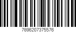 Código de barras (EAN, GTIN, SKU, ISBN): '7896207375576'