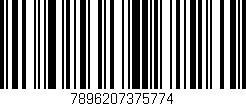 Código de barras (EAN, GTIN, SKU, ISBN): '7896207375774'