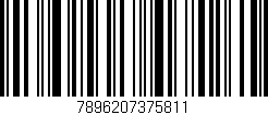 Código de barras (EAN, GTIN, SKU, ISBN): '7896207375811'