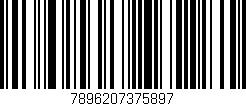 Código de barras (EAN, GTIN, SKU, ISBN): '7896207375897'