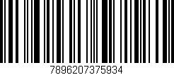 Código de barras (EAN, GTIN, SKU, ISBN): '7896207375934'