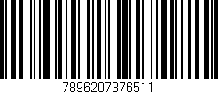 Código de barras (EAN, GTIN, SKU, ISBN): '7896207376511'
