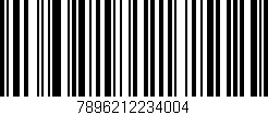 Código de barras (EAN, GTIN, SKU, ISBN): '7896212234004'