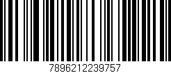 Código de barras (EAN, GTIN, SKU, ISBN): '7896212239757'