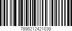 Código de barras (EAN, GTIN, SKU, ISBN): '7896212421039'