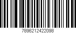 Código de barras (EAN, GTIN, SKU, ISBN): '7896212422098'