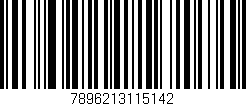 Código de barras (EAN, GTIN, SKU, ISBN): '7896213115142'