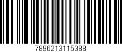 Código de barras (EAN, GTIN, SKU, ISBN): '7896213115388'