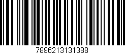 Código de barras (EAN, GTIN, SKU, ISBN): '7896213131388'
