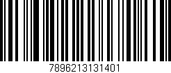 Código de barras (EAN, GTIN, SKU, ISBN): '7896213131401'