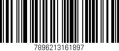 Código de barras (EAN, GTIN, SKU, ISBN): '7896213161897'